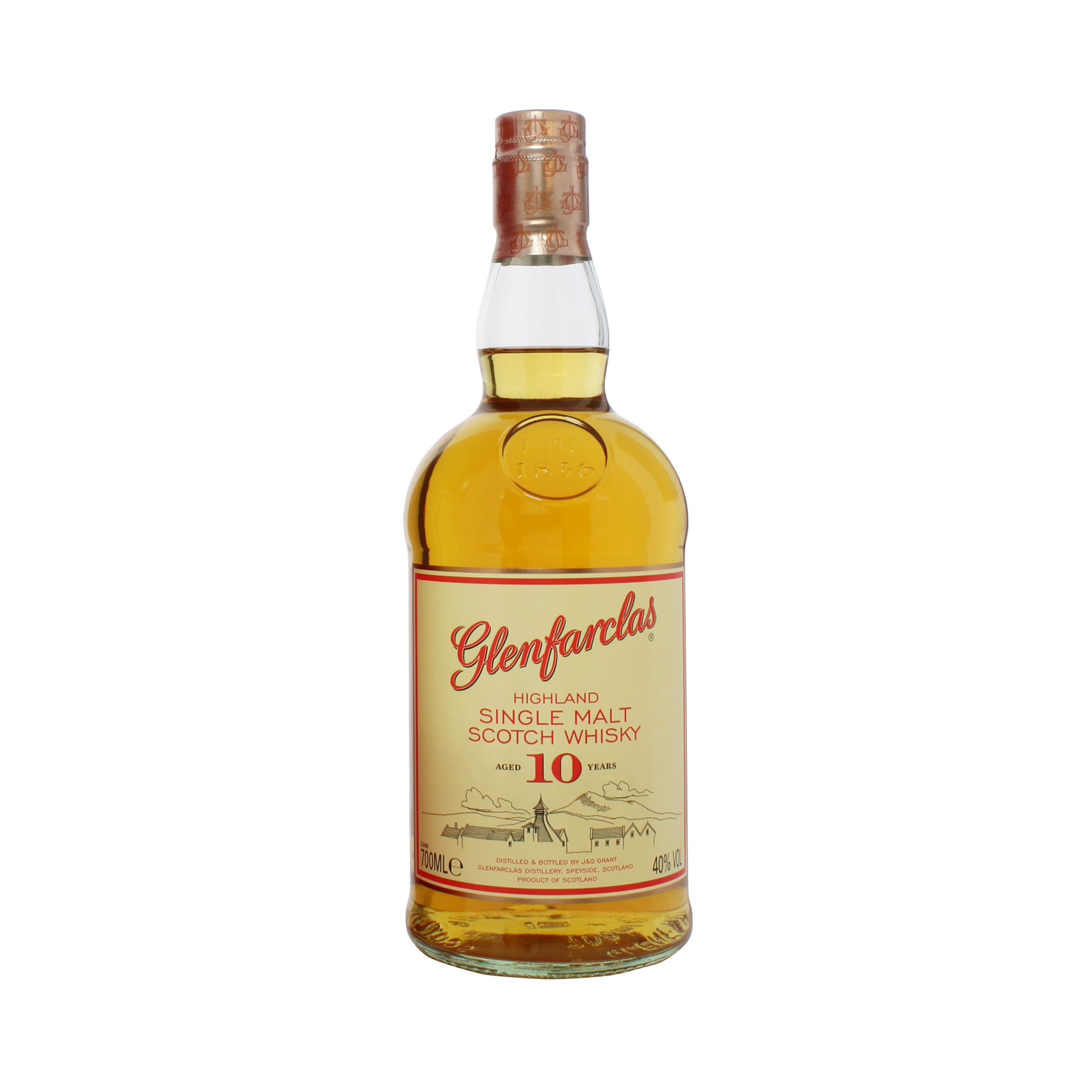 Glenfarclas 10 (Traditional, October 2025)